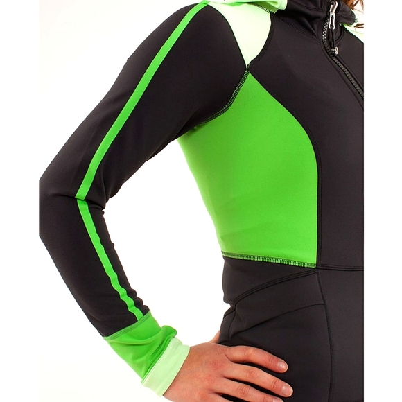 Lululemon Studio Surf Jacket Size 6 Black / Faded Zap / Frond - Picture 13 of 16